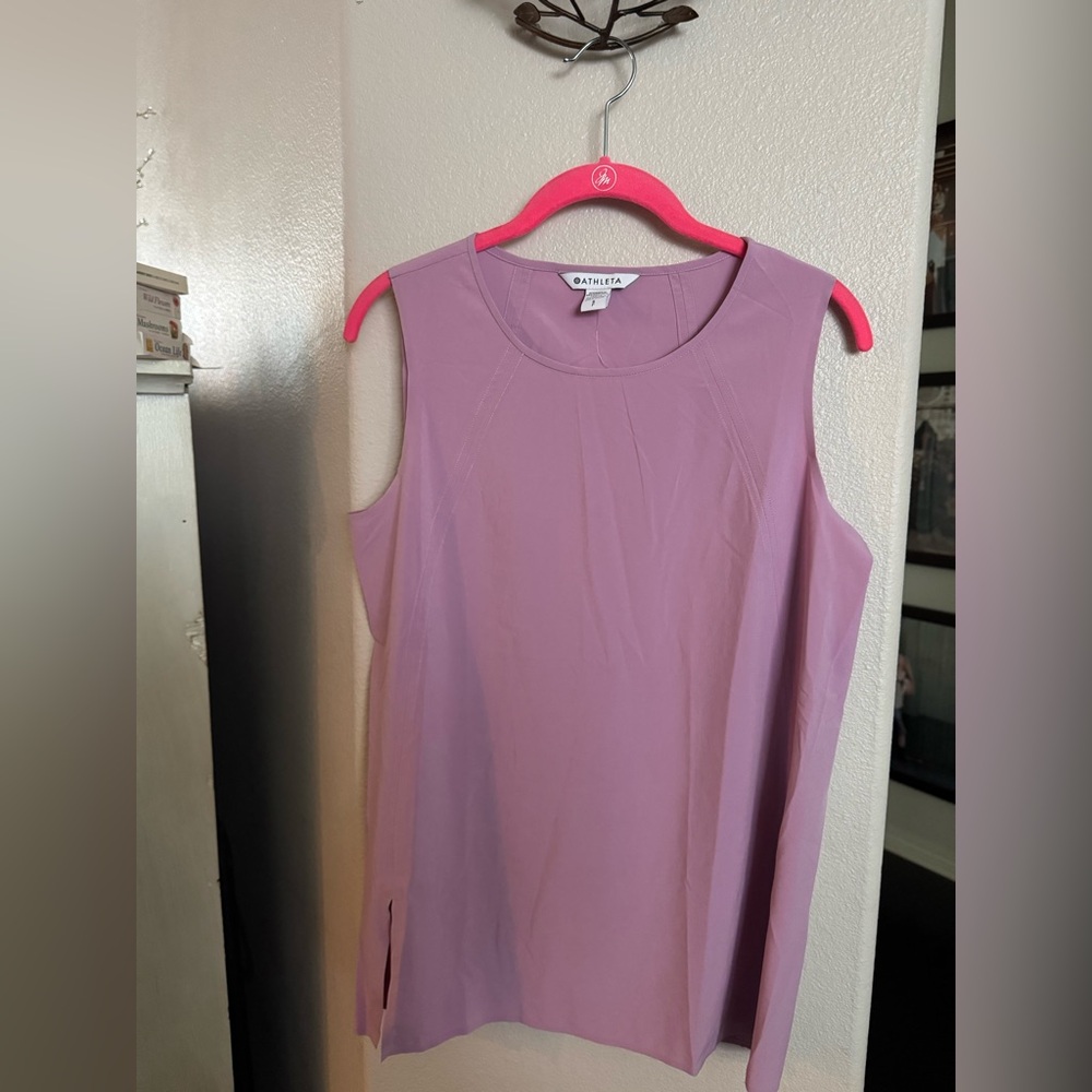 Athleta lilac lavender Purple Sleeveless Tank Top